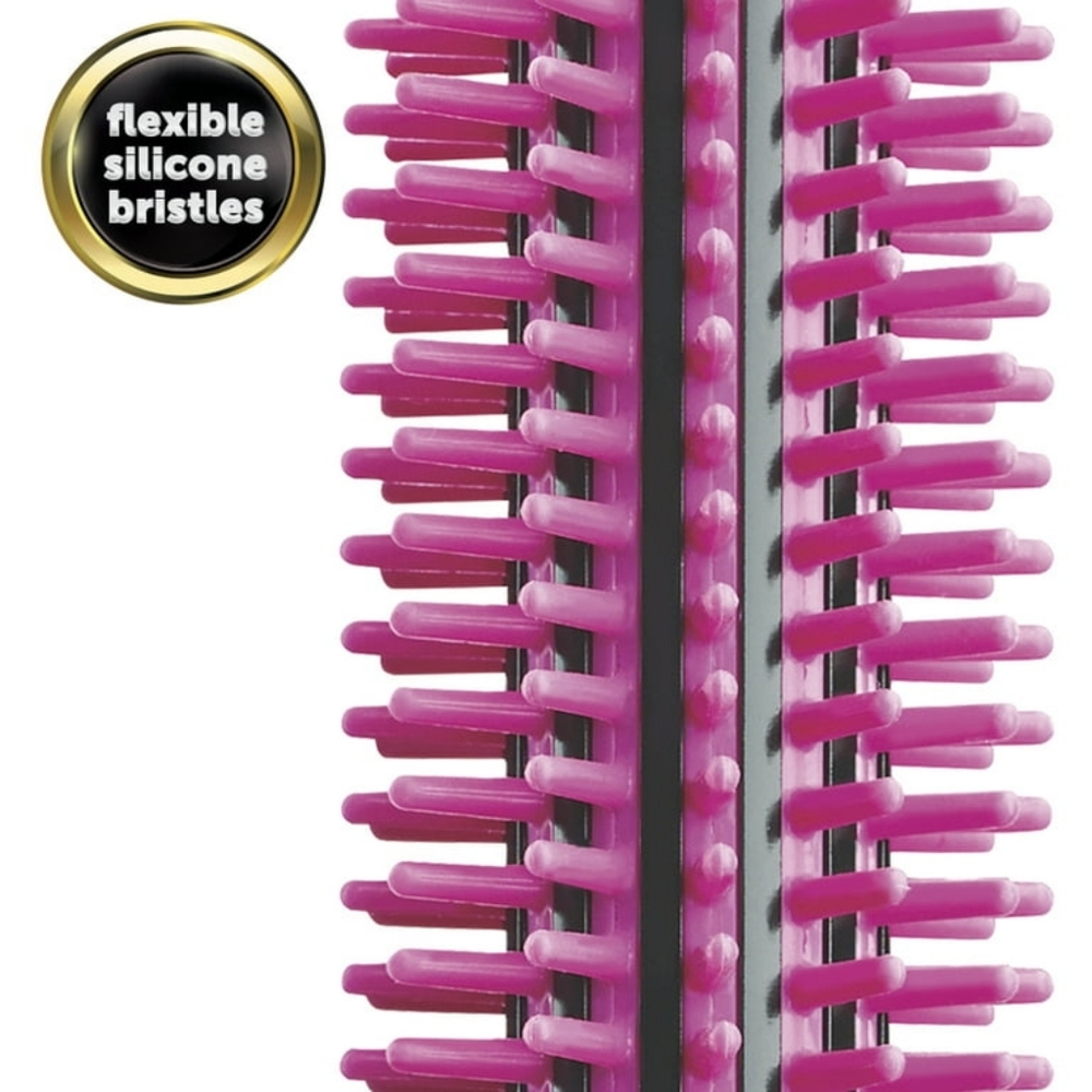 Revlon Pro Collection Silicone 1" Heated Brush, Black and Pink NWOB - Picture 2 of 6